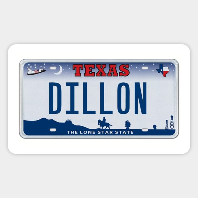 DILLON PANTHERS TEXAS FOOTBALL Sticker by Cult Classics